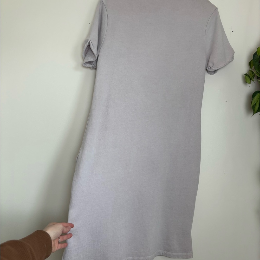Athleta Uptempo Short Sleeve Dress In Lilac - Picture 9 of 9